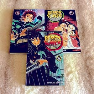 Demon Slayer Vol 10,11,12